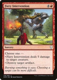 Fiery Intervention (118) - Dominaria