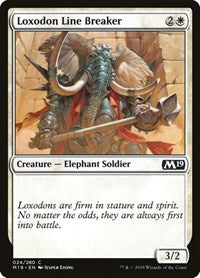 Loxodon Line Breaker (24) - Core Set 2019
