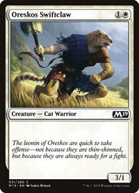 Oreskos Swiftclaw (31) - Core Set 2019