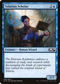 Tolarian Scholar (80) - Core Set 2019