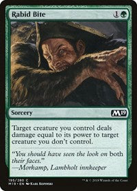 Rabid Bite (195) - Core Set 2019
