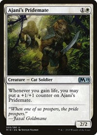 Ajanis Pridemate (5) - Core Set 2019