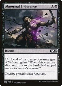 Abnormal Endurance (85) - Core Set 2019