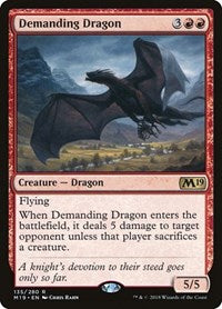 Demanding Dragon (135) - Core Set 2019