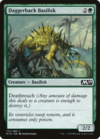 Daggerback Basilisk (174) - Core Set 2019