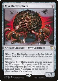 Myr Battlesphere (212) - Commander 2018