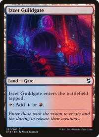 Izzet Guildgate (257) - Commander 2018