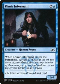 Dimir Informant (36) - Guilds of Ravnica
