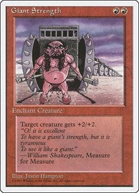 Giant Strength (196) - Fourth Edition