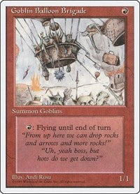 Goblin Balloon Brigade (197) - Fourth Edition