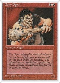 Gray Ogre (200) - Fourth Edition