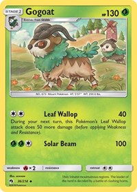 Gogoat (36/214) - SM - Lost Thunder