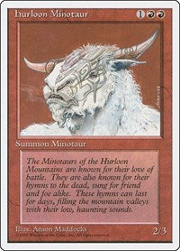 Hurloon Minotaur (202) - Fourth Edition