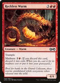 Reckless Wurm (144) - Ultimate Masters