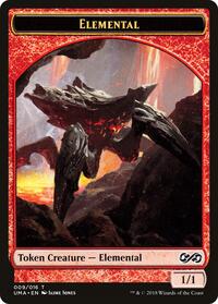 Elemental Token 009 (9) - Ultimate Masters