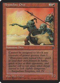 Brassclaw Orcs Frazier (49b) - Fallen Empires