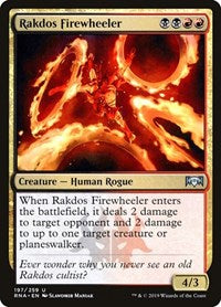 Rakdos Firewheeler (197) - Ravnica Allegiance