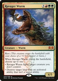 Ravager Wurm (200) - Ravnica Allegiance