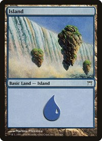 Island 291 (291) - Champions of Kamigawa
