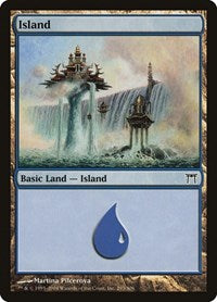 Island 293 (293) - Champions of Kamigawa