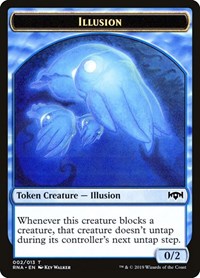 Illusion Token (2) - Ravnica Allegiance