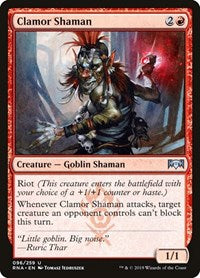 Clamor Shaman (96) - Ravnica Allegiance