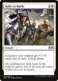 Rally to Battle (18) - Ravnica Allegiance