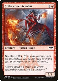 Spikewheel Acrobat (118) - Ravnica Allegiance