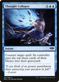 Thought Collapse (57) - Ravnica Allegiance