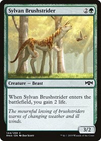 Sylvan Brushstrider (144) - Ravnica Allegiance