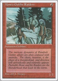 Monss Goblin Raiders (213) - Fourth Edition