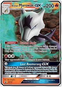 Alolan Marowak GX - SM187 (SM187) - SM Promos