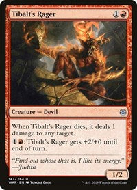 Tibalts Rager (147) - War of the Spark
