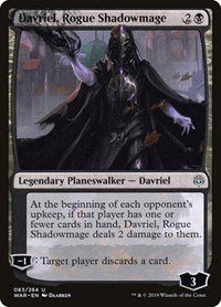 Davriel Rogue Shadowmage (83) - War of the Spark