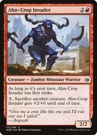 Ahn Crop Invader (113) - War of the Spark