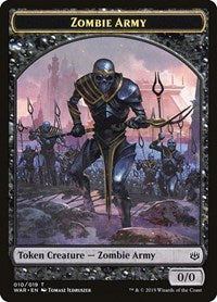 Zombie Army Token 010 (10) - War of the Spark