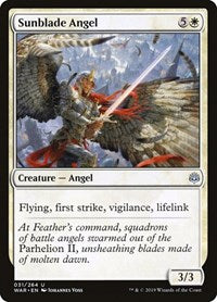 Sunblade Angel (31) - War of the Spark