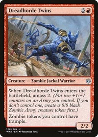 Dreadhorde Twins (126) - War of the Spark