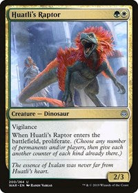 Huatlis Raptor (200) - War of the Spark