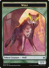 Wolf Token (15) - War of the Spark