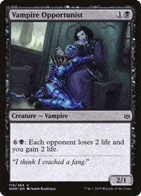 Vampire Opportunist (110) - War of the Spark
