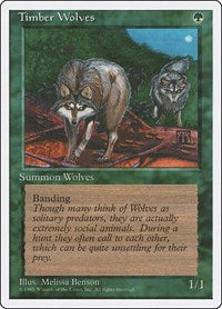 Timber Wolves (275) - Fourth Edition