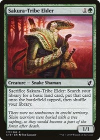 Sakura Tribe Elder (177) - Commander 2019
