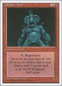 Uthden Troll (228) - Fourth Edition