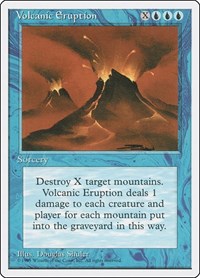 Volcanic Eruption (112) - Fourth Edition