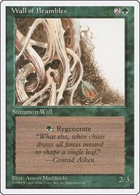 Wall of Brambles (282) - Fourth Edition