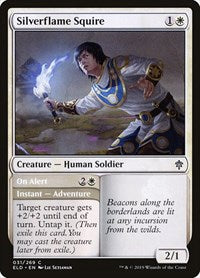 Silverflame Squire (31) - Throne of Eldraine
