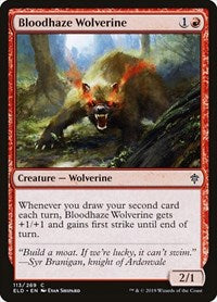Bloodhaze Wolverine (113) - Throne of Eldraine
