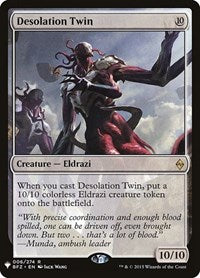 Desolation Twin (006/274) - The List Reprints