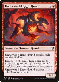 Underworld Rage Hound (163) - Theros Beyond Death